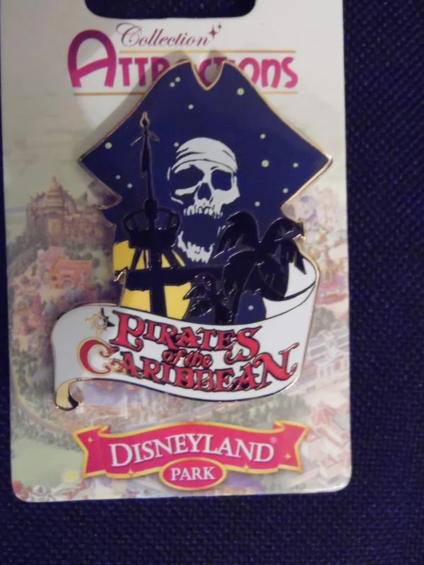 Rare Pins Disney Disneyland Paris : attraction pirates of the caribbean